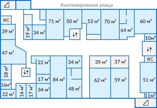 ЦКН бизнес-центр корпус 1 этаж 4